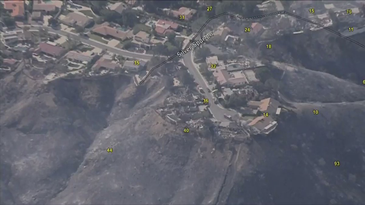 Bell Canyon Fire Map Video shows destruction in the Bell Canyon area. WoolseyFire Bell 