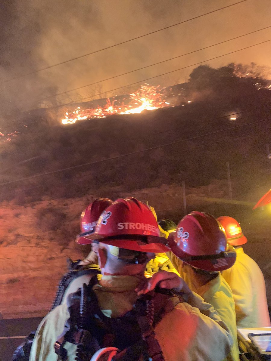 Santiago canyon/ 241: 5 acre vegetation fire started by a vehicle fire. OCFA units are making fire attack and getting the uperhand on the fire.