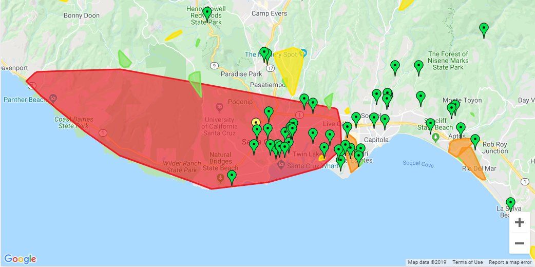 More Than 12000 Customers In Monterey And Santa Cruz