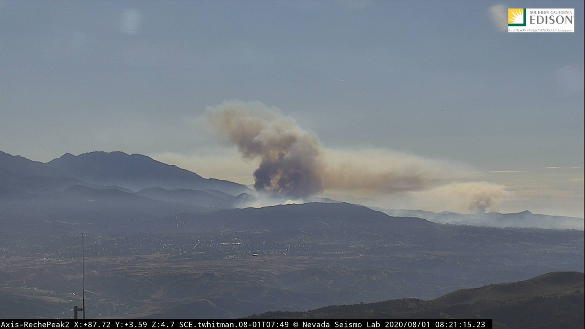 A quick look at the firecams  AppleFire CherryValley @CALFIRERRU @SanBernardinoNF