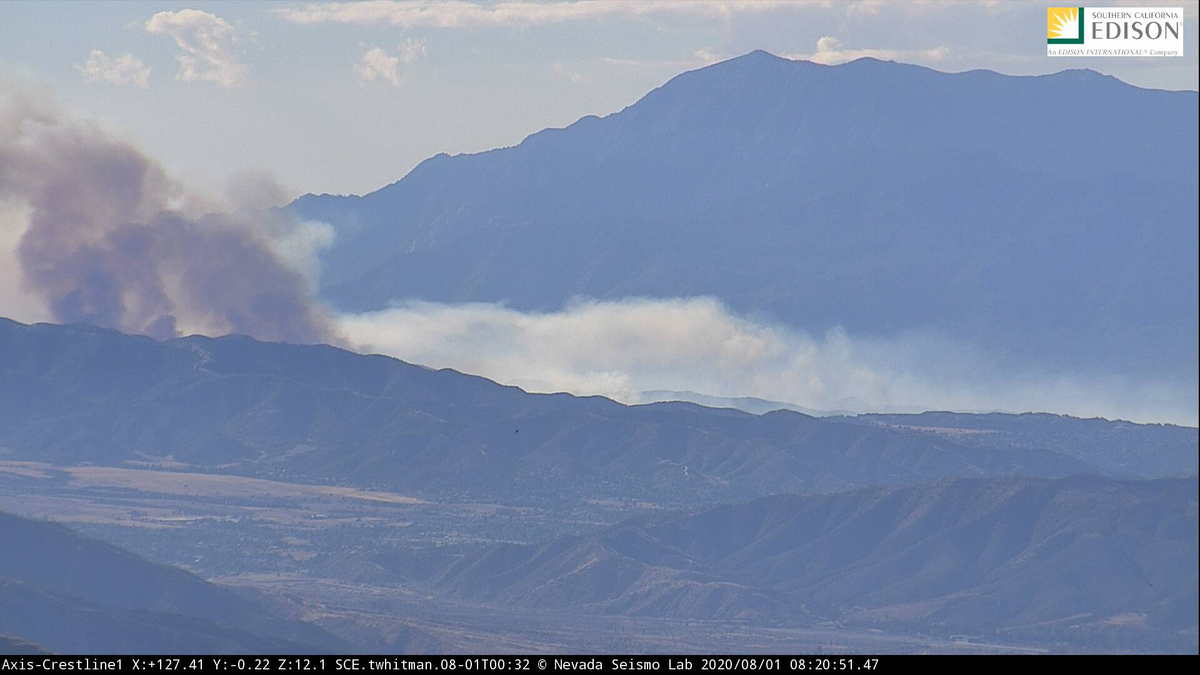 A quick look at the firecams  AppleFire CherryValley @CALFIRERRU @SanBernardinoNF