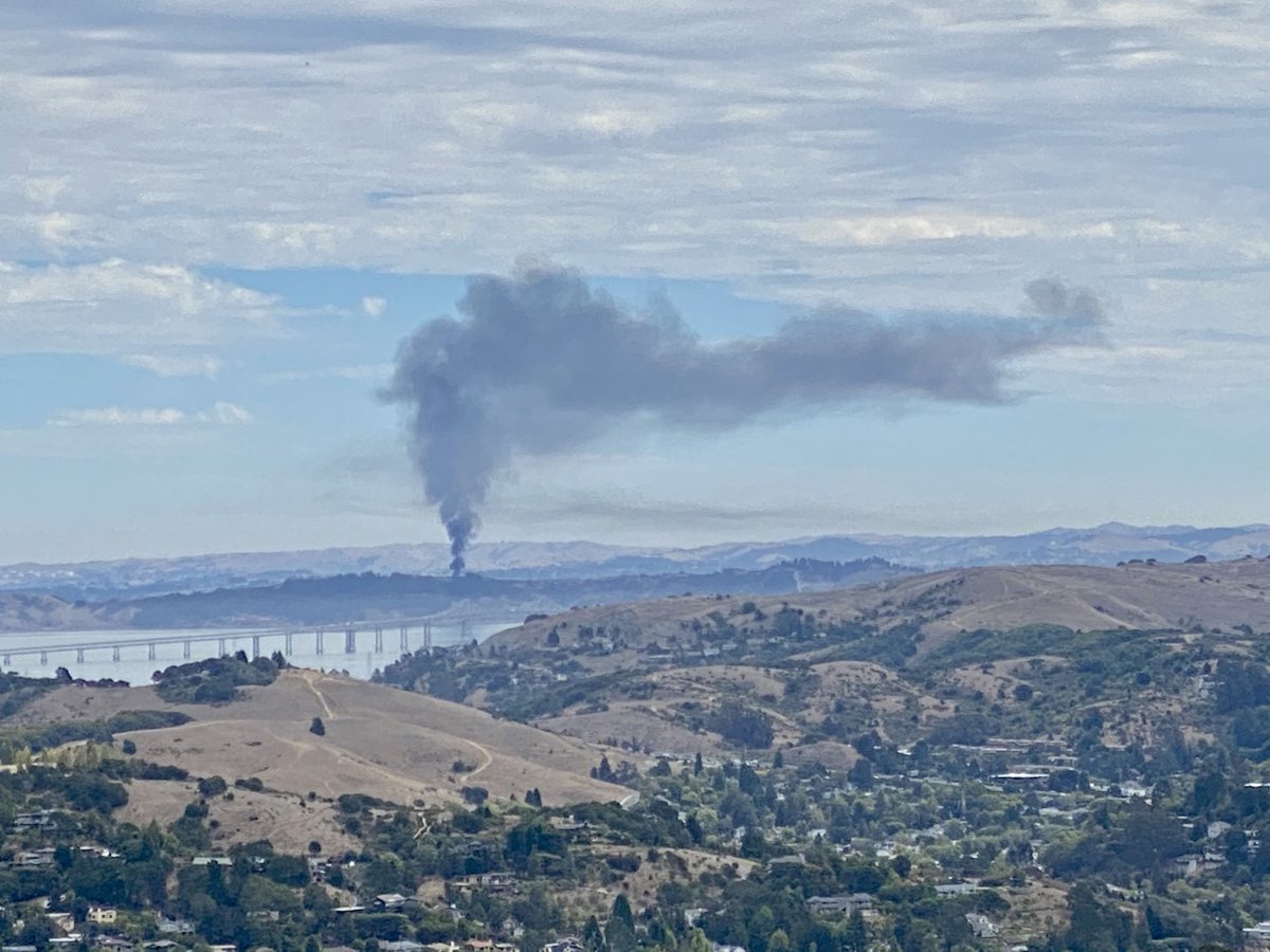 Reports of flaring at Chevron refinery in Richmond
