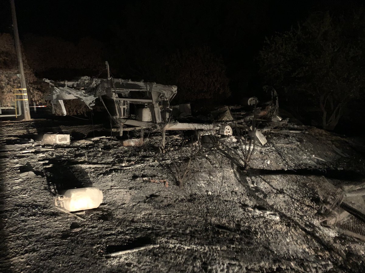 LNU lightning complex fires still burning. This is in Vacaville, CA this morning on english hills road where the fire ripped through here overnight Tuesday.  215k acres burned, more than 50 structures destroyed and four deaths