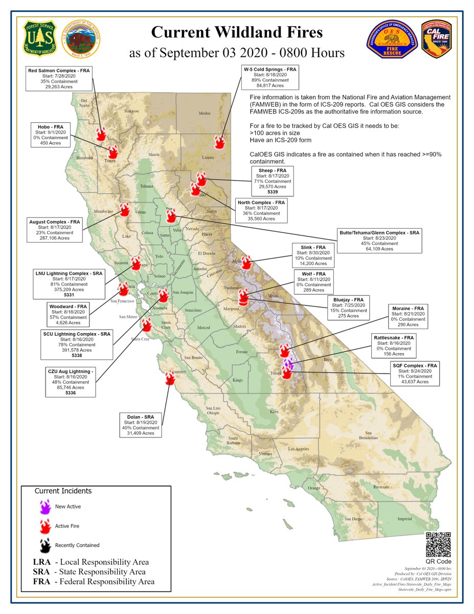 CalFire on CA wildfires: 12,400 people evacuated still 1.5 million ...