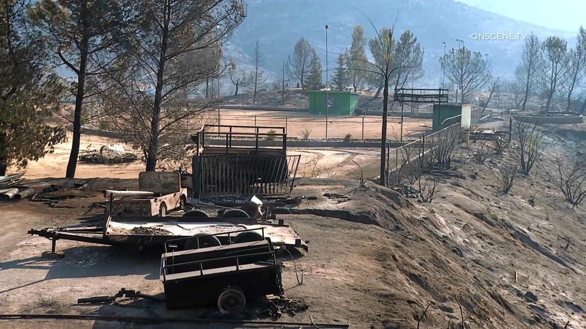 Photos: Some of the first images of the destruction left by the Valley Fire in rural East County came to light Sunday morning as firefighters prepared for another day of battling flames in grueling heat