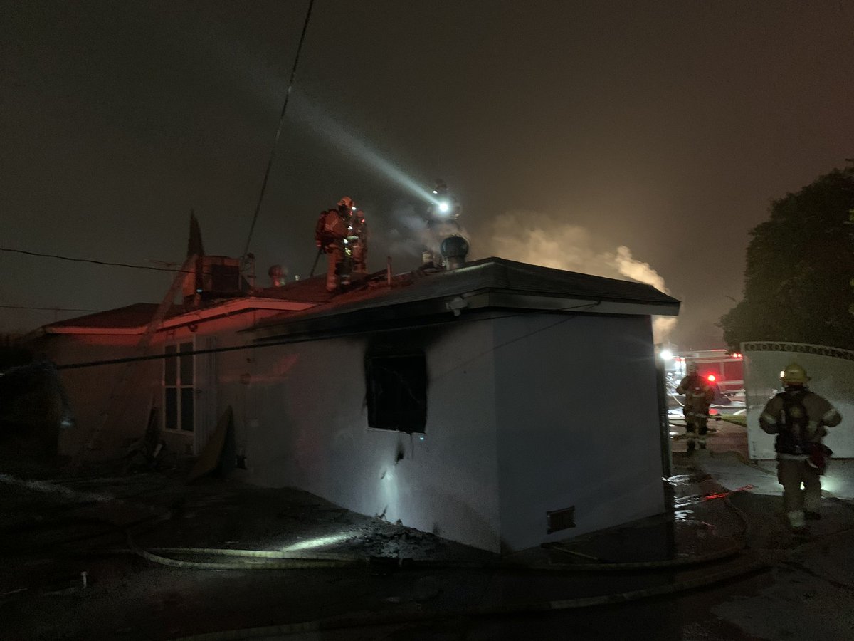 Quick and decisive action by Orange County firefighters saved this vacant house on Granite Place in the city of Garden Grove. The fire was reported shortly after midnight and was confined to a single bedroom