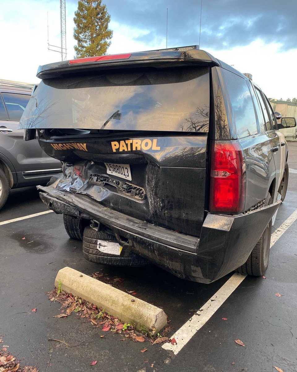 A suspected drunk driver was arrested Friday morning after causing multiple crashes on Interstate 80 in Sacramento. The crash pushed the Prius forward, causing it to hit a CHP Tahoe.  