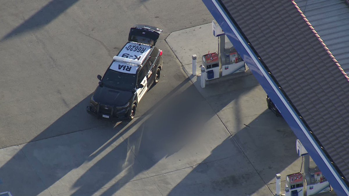 Police in Rialto shot and killed a man who allegedly charged at them with a knife at a gas station near the intersection of Riverside Ave and E. Valley Boulevard this afternoon. Police say the suspect was covered in blood when they initially showed up to the scene