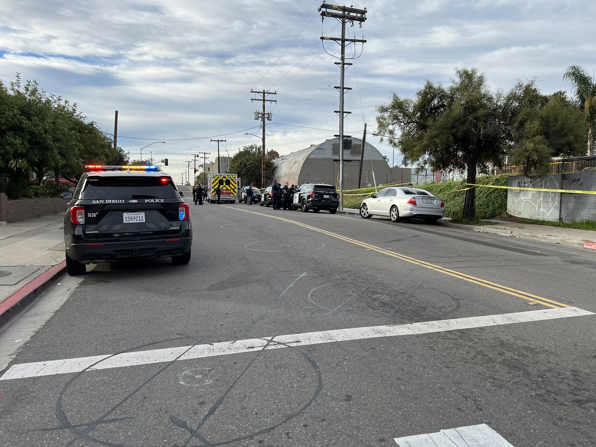 There's been an officer involved shooting in Logan Heights between commercial and imperial avenue on 32nd street.