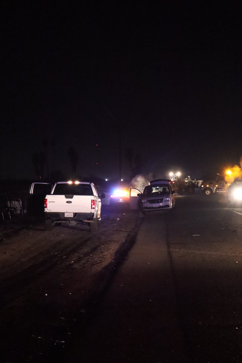 A man was killed Monday evening after CHP says he collided with a semi-truck in Fresno County