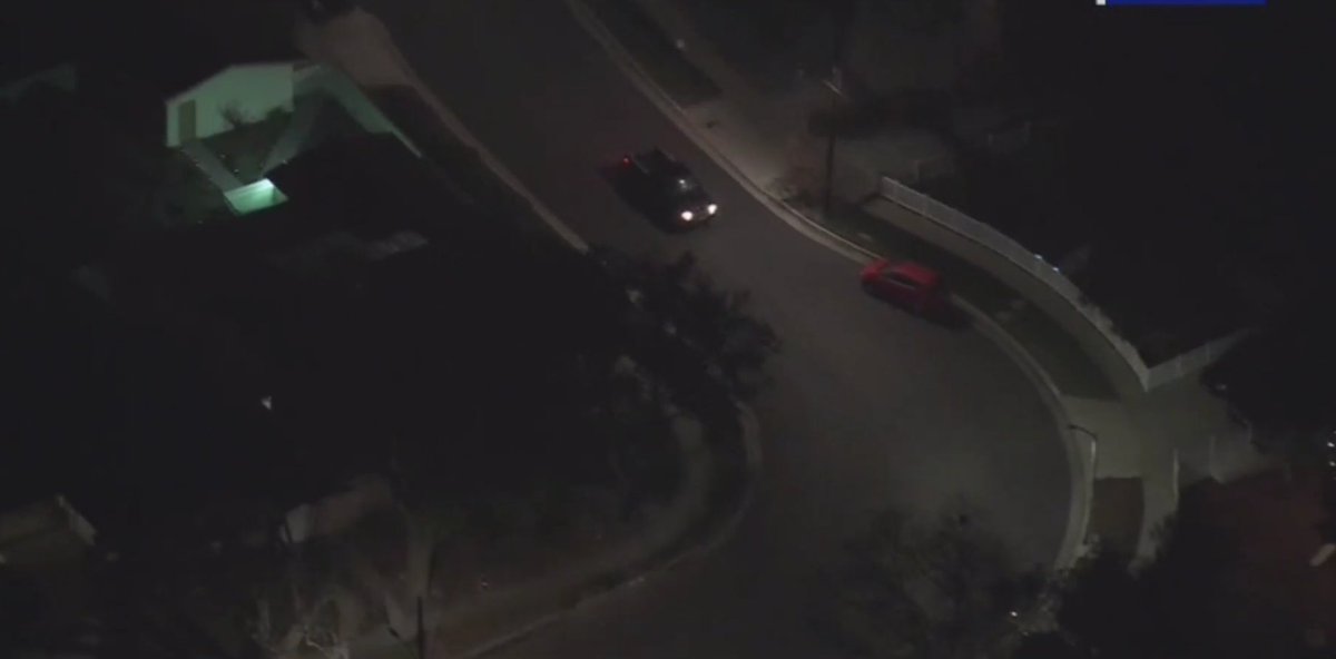 LAPD is in pursuit of driver suspected of reckless driving in the Van Nuys area.