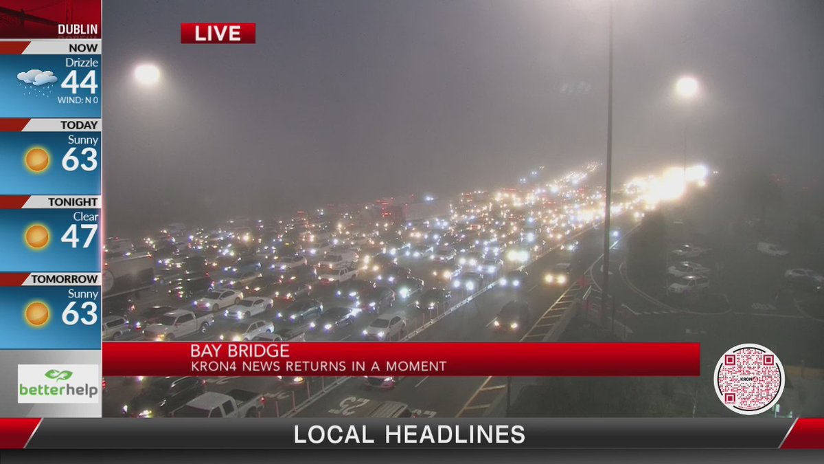 Dense Fog Advisory in Bay Area