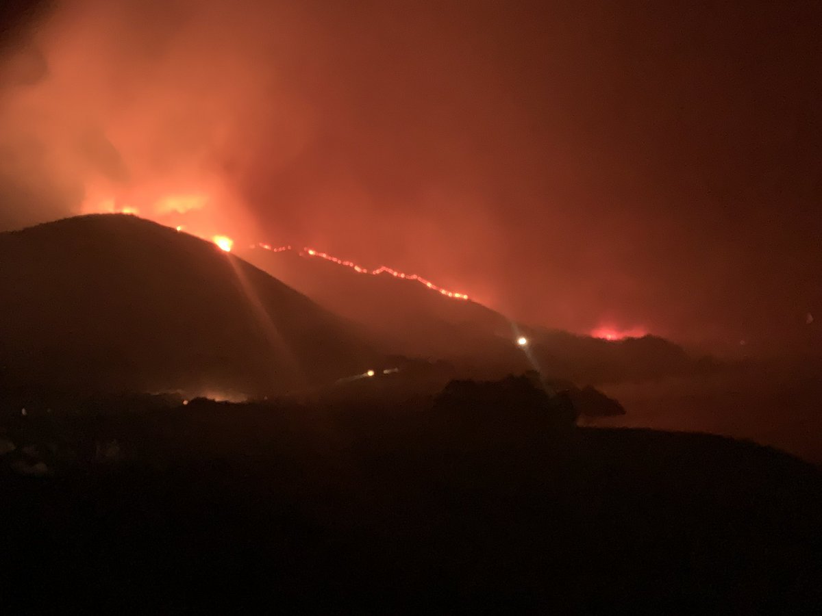 ColoradoFire (BigSur, Monterey Co) - Per the CHP CAD notes this fire is now 1,500 acres. Minimal audio available online still. Law enforcement will be doing evacs on Palo Colorado again to ensure all houses are evacuated