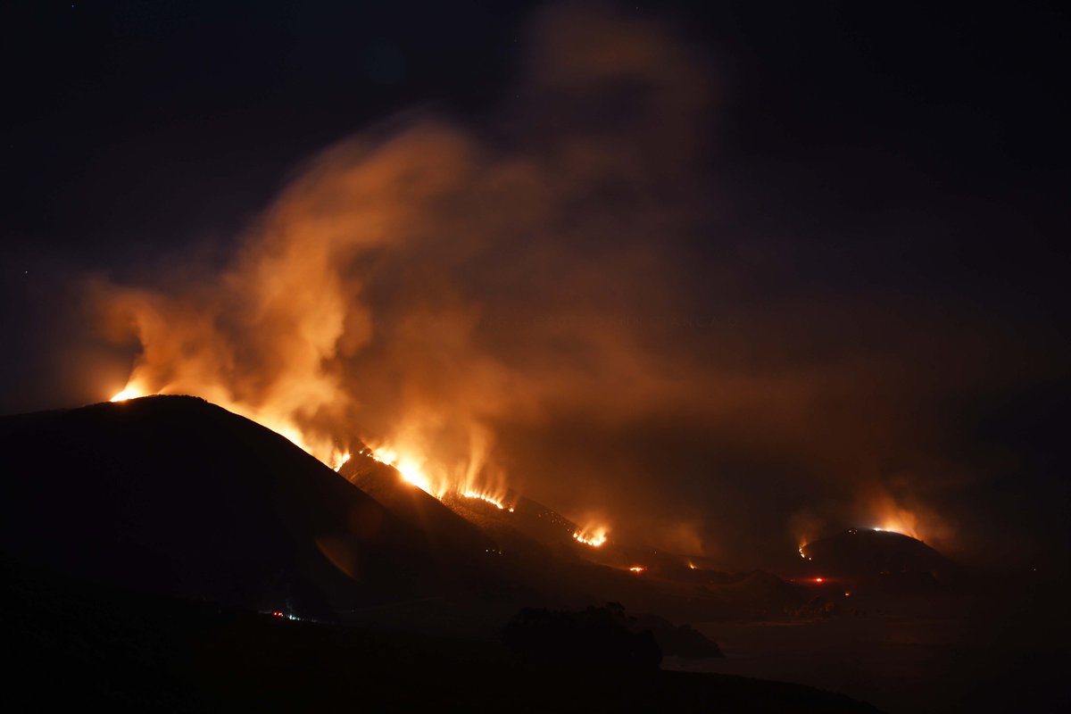 Out covering the ColoradoFire with @erika_kion - images between 1-2AM. Winds lighter, humidity up-still occasional flares