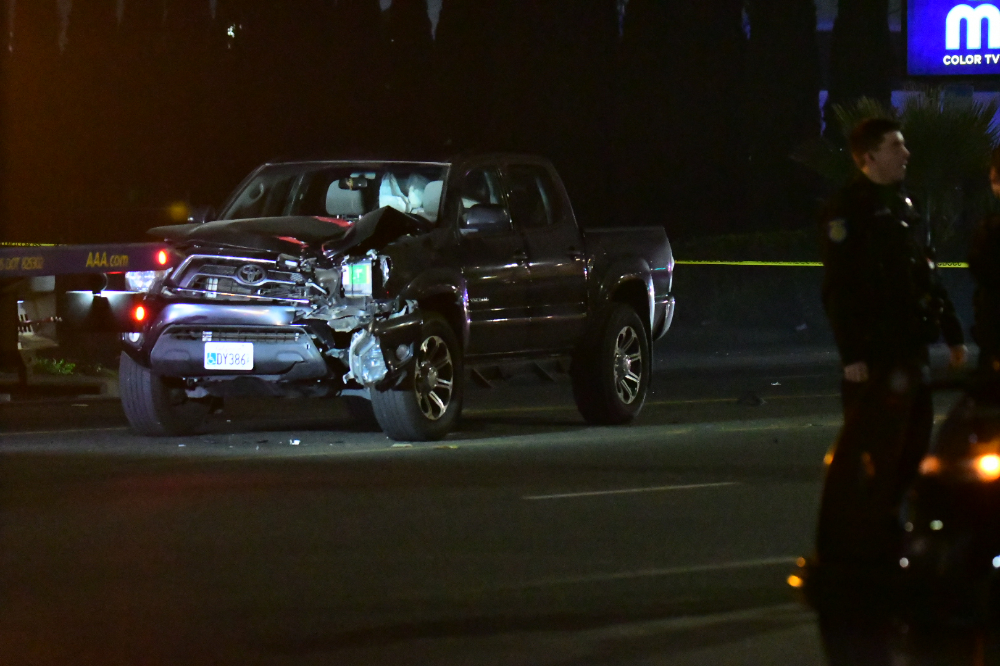 6000 block of Stockton Blvd  A few hours ago, a pickup truck ran over a pedestrian along Stockton Blvd, just north of Lemon Hill Ave. The pedestrian was transported to the hospital in unknown condition