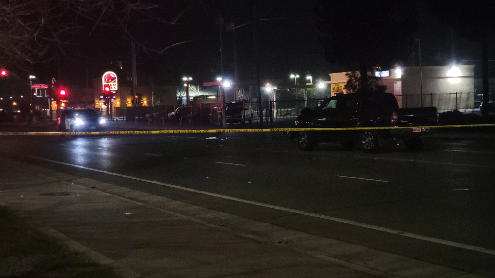 6000 block of Stockton Blvd  A few hours ago, a pickup truck ran over a pedestrian along Stockton Blvd, just north of Lemon Hill Ave. The pedestrian was transported to the hospital in unknown condition