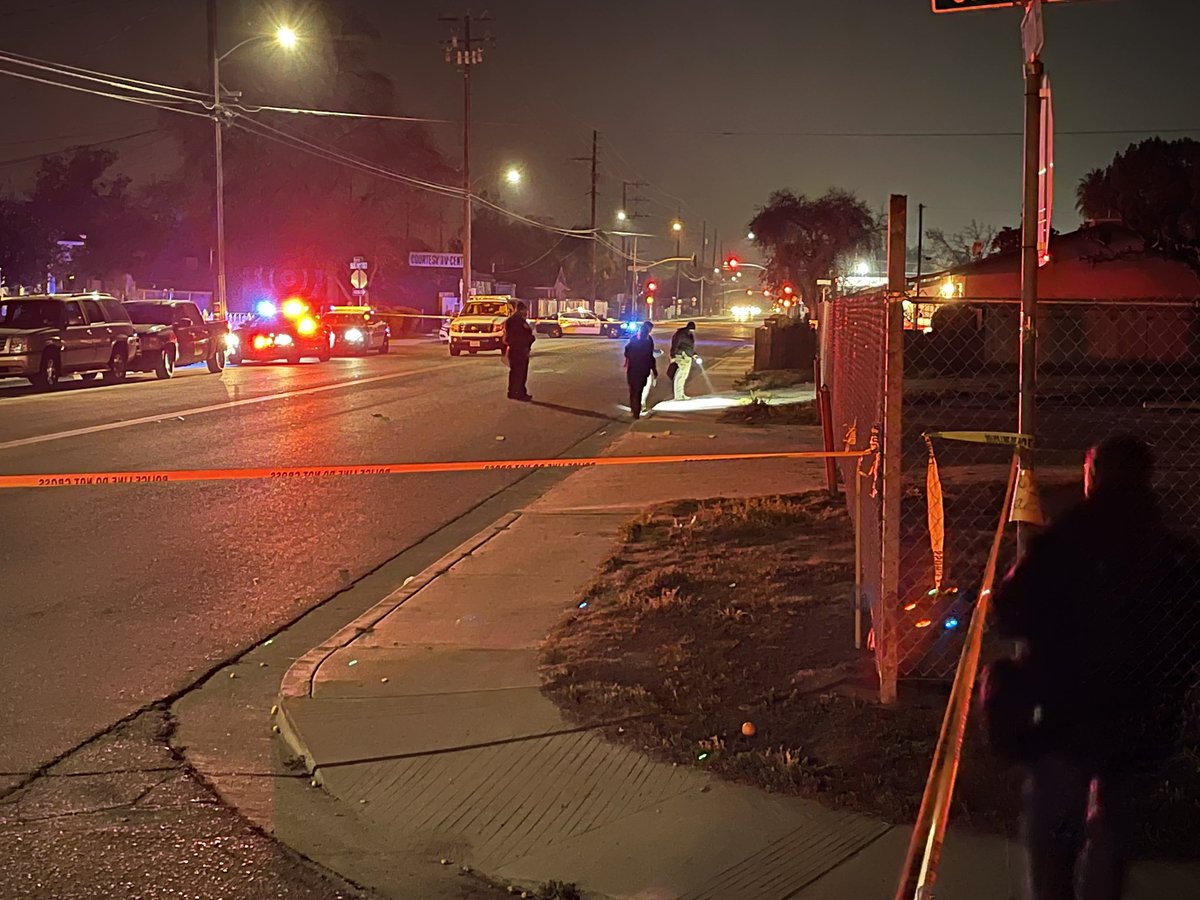 VPD, VFD and EMS were called to the 200 E Houston for a shooting. Visalia,California