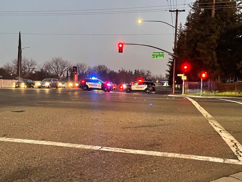 Here is our first look of the scene in the Antelope area on the 7700 block of Watt Avenue where the Sacramento County Sheriff's Office says one juvenile was shot around 4:30am today. They were rushed to the hospital and are in surgery now.