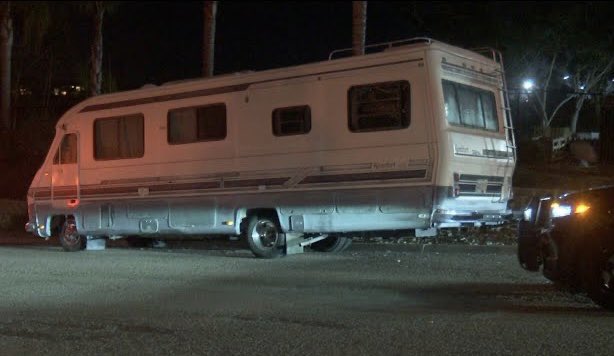 Carlsbad - Police are investigating after a body was found in a camper inside a camper at Corte Del Abeto & Corte Del Nogal