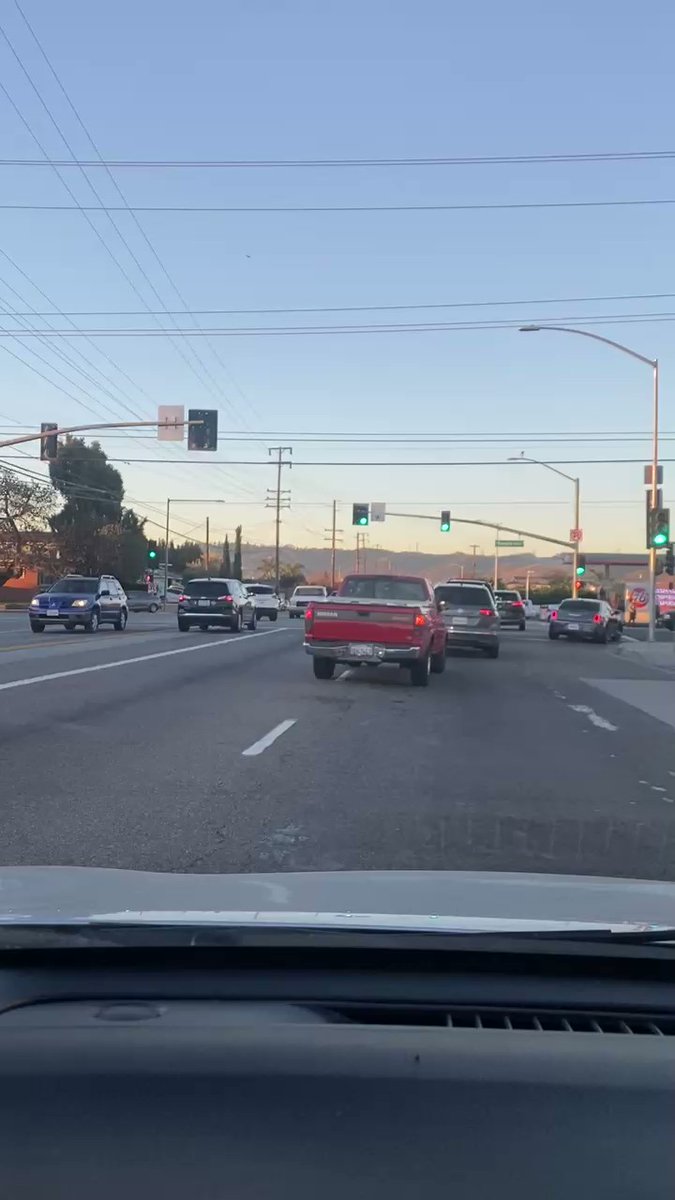 Major traffic accident this morning at the intersection of Sunset and Temple. The status of those involved is unknown at this time