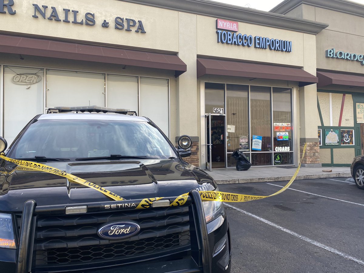 Police are continuing their investigation at Nyala Tobacco Emporium after they say four people broke into this storefront