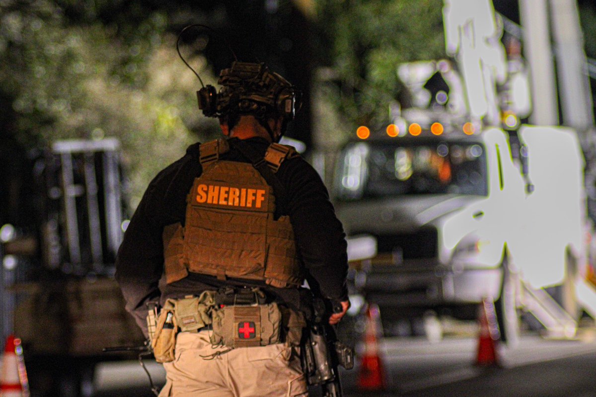 Suspect taken into custody by VC Sheriff Deputies at approximately 9:15pm Saturday evening after having a firearm and shooting one round into the air at his residence on the 2300 block of Yucca Dr in the Santa Rosa Valley. Family and local Edison workers evacuated safely