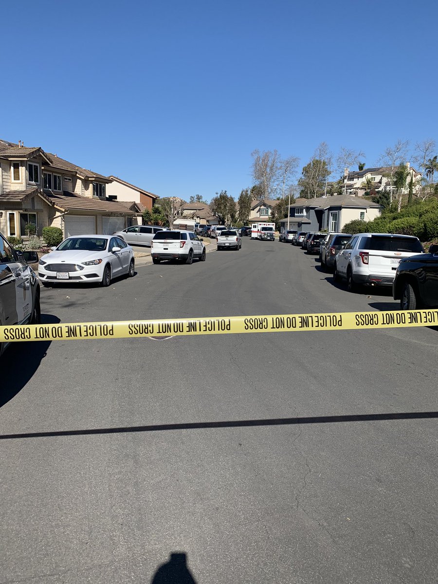 There's a SWAT situation on Robinia Ct. in Rancho Bernardo. Police say a person was shooting inside his garage. Family in the home and neighbors have been evacuated from the area. The man is still inside. Police are trying to negotiate with him. No injuries 