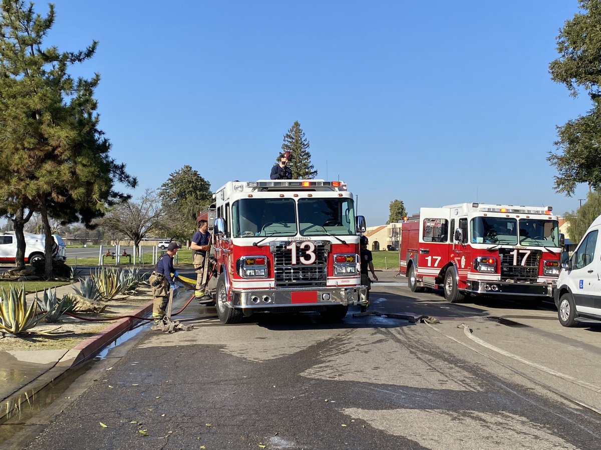 Fresno Fire is wrapping up a detached shed fire in the area of N. Maple/E. Magill. The shed was completely destroyed, but firefighters were able to knock the flames down and keep them from extending to the house.  