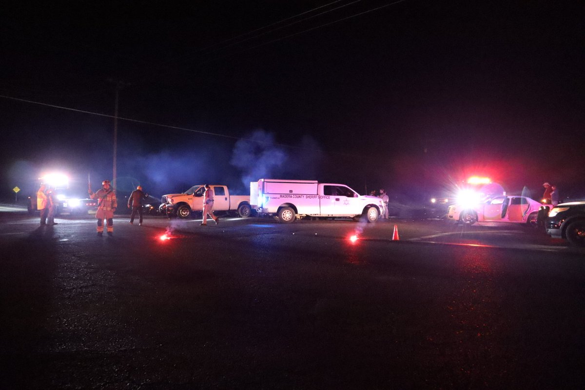 One person was killed Wednesday evening following a multi-vehicle collision near Road 27 and Avenue 17 in Madera