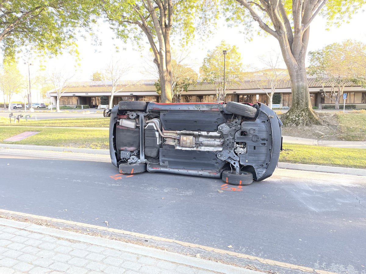 MilpitasPD Motor Officers investigated a solo vehicle traffic collision on the 500-block of Gibraltar Dr. The driver, a 29-year-old female, was the sole occupant of the vehicle, uninjured & DUI. She was arrested &amp; will be booked into jail. Please don't drink &amp; drive