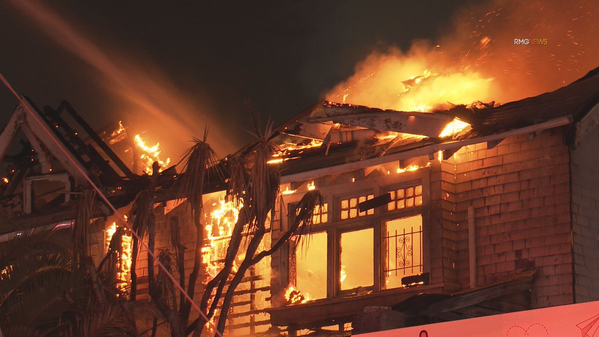 The February 22, 2022 ParkViewFire in the Westlake neighborhood of LosAngeles near DTLA