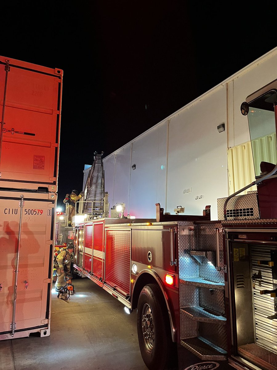 Metro Fire on scene of a 2 story commercial storage facility fire off Sunrise Blvd in Rancho Cordova. Fire is knocked down, no victims reported