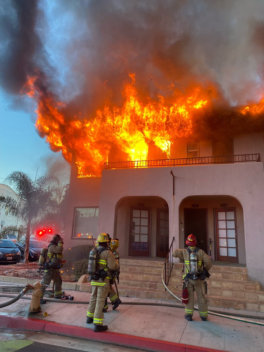 Some additional photos from this mornings structure Fire.  Doesn't matter the time or day yourLBFD firefighters are always ready to protect the residents of Long Beach