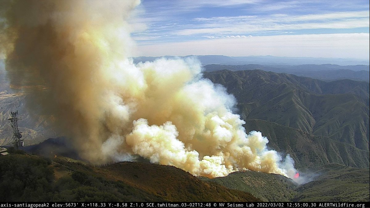 Two LATs offered with a 2+ hour flight time.  OCFA wildland feed is dead picking up comms on my scanner only. This area burned during the HolyFire  a few years back.  JimFire South of Santiago Peak, up Trabuco Creek