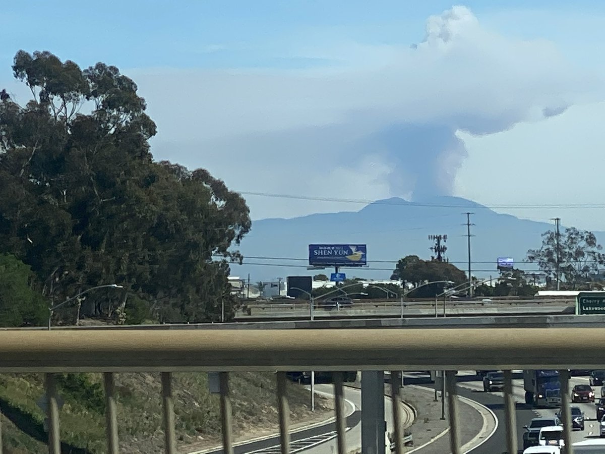 From Atlantic and the 405 in Long Beach