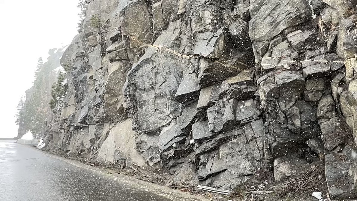 In the meantime while we wait on Caltrans crews preparing to blast a boulder blocking Highway 50,