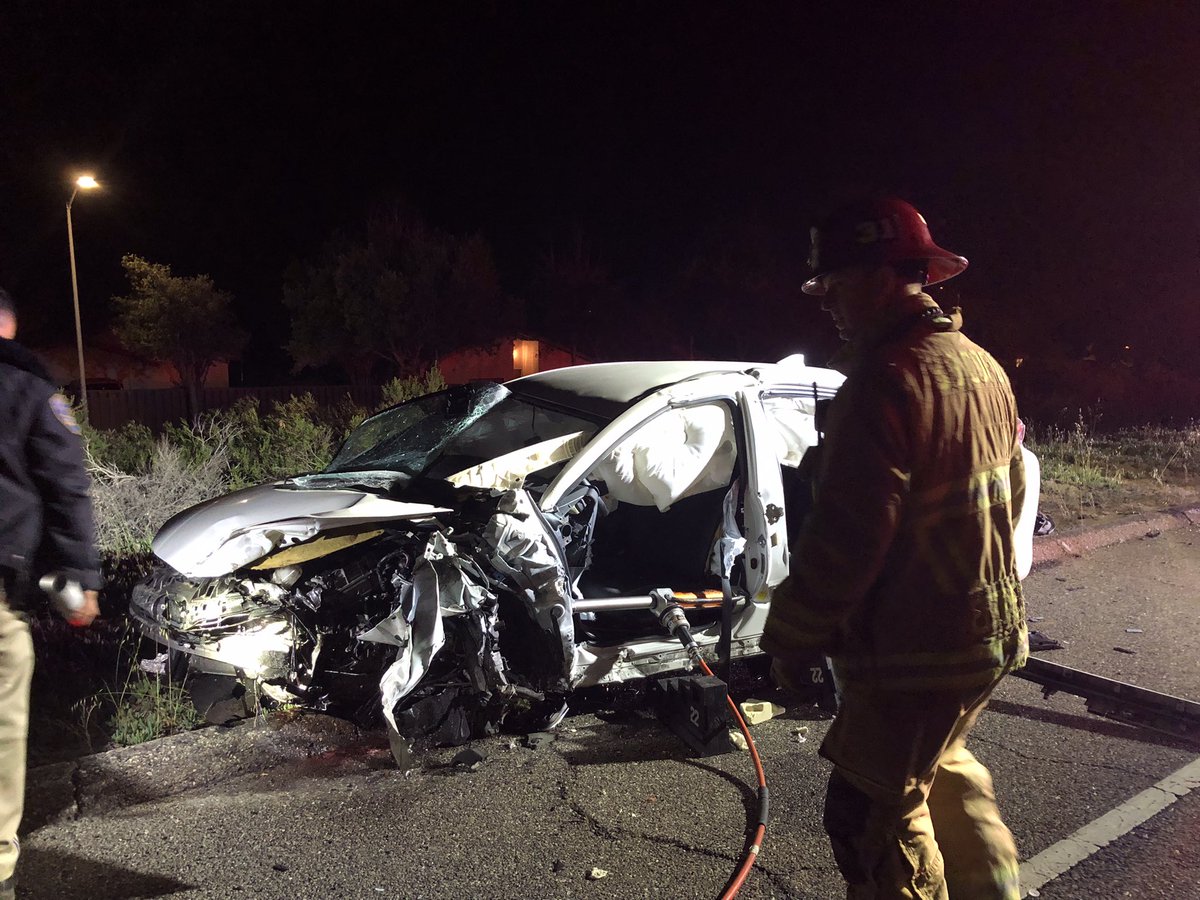 Multi Vehicle Acc. SBC on scene with a 3 car accident at Union Valley Pkwy and Hwy 135, Orcutt. 1 fatality and 2 red tags transported by ground to MMC. Heavy extrication required.        C/T 2057. Under investigation. Traffic restrictions in area