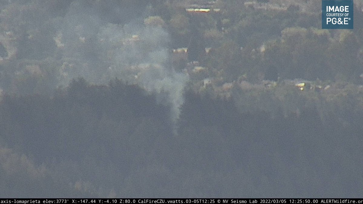 Crews responding to a vegetation fire at 6700 Prescott Road in Soquel (CZU). 200ft radius fire in a grove of redwoods per first unit at scene on the radio