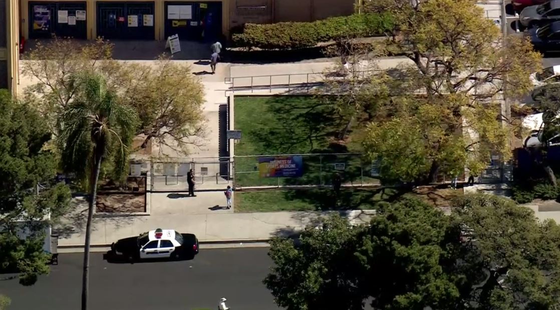 Crenshaw High goes on lockdown after campus disturbance involving more than 100 students, authorities say