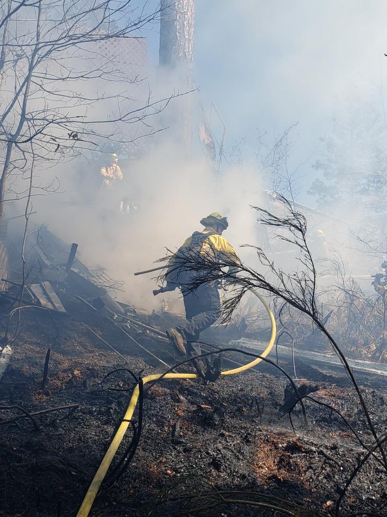 Vegetation Fire, Salmon Incident, Salmon Mine Rd, North San Juan. 40x40 spot, contained. B2314, E2352, CNA Crew 23, North San Juan Fire and Camptonville Fire. Cause under investigation