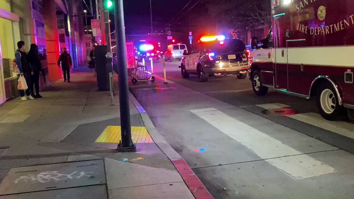 Another shooting in SanFrancisco. According to eye witnesses, suspect was said to have fled on foot from the scene