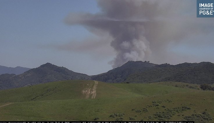 Two tankers are spinning up from Ramona. Pyrocumulus is really starting to develop on this one