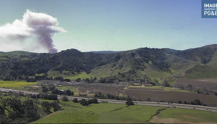 Two tankers are spinning up from Ramona. Pyrocumulus is really starting to develop on this one