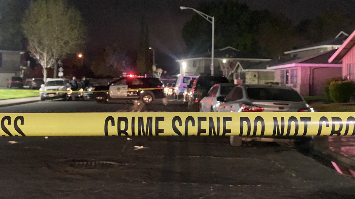 @StocktonPolice holding a scene, blocking roads near LaCresta Way and Bianchi Road in Stockton. The scene has been blocked off since about 10:30 p.m. by a swarm of more than a dozen units. Still awaiting confirmation on what authorities are investigating