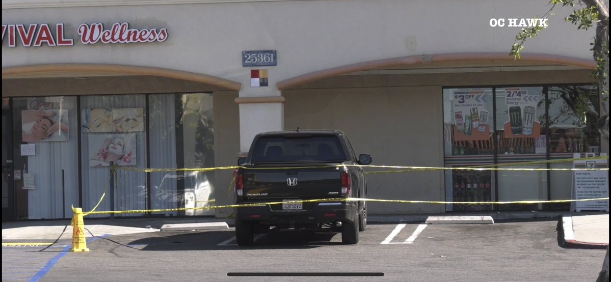 LagunaHills Shooting at 7-11 Alicia and Paseo De Valencia leaves 1 person injured in unknown condition @OCSDLagunaHills is investigating 