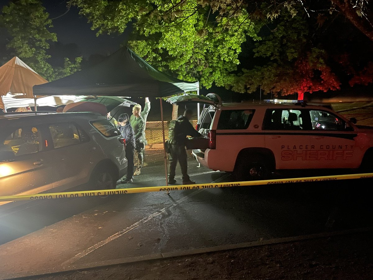 Huge Placer County Sheriff response including armored vehicles on Lake Forest Drive in Loomis where Sheriff is reporting an officer involved shooting