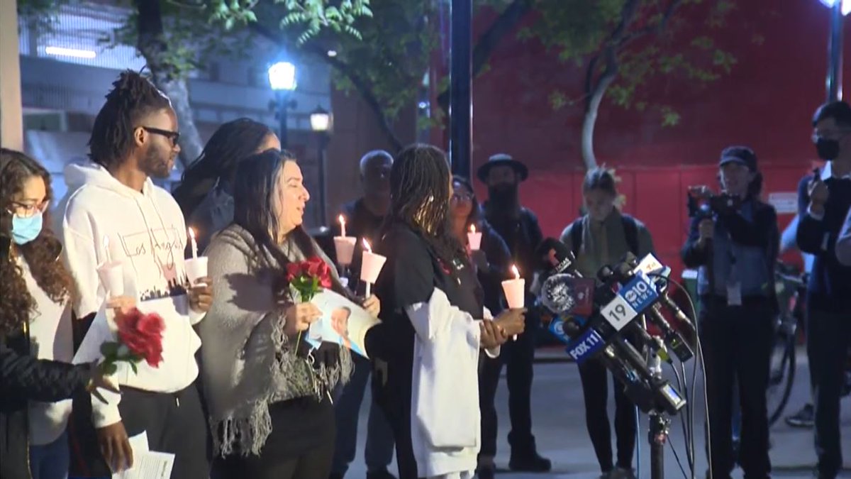 Vigil for the victims of Sacramento mass shooting