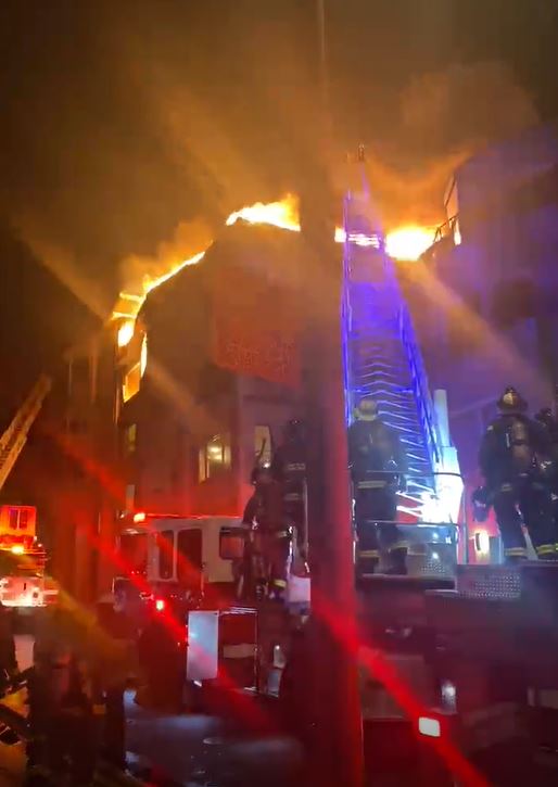 Firefighters battling inferno, mobilizing to make rescues at San Francisco apartment fire