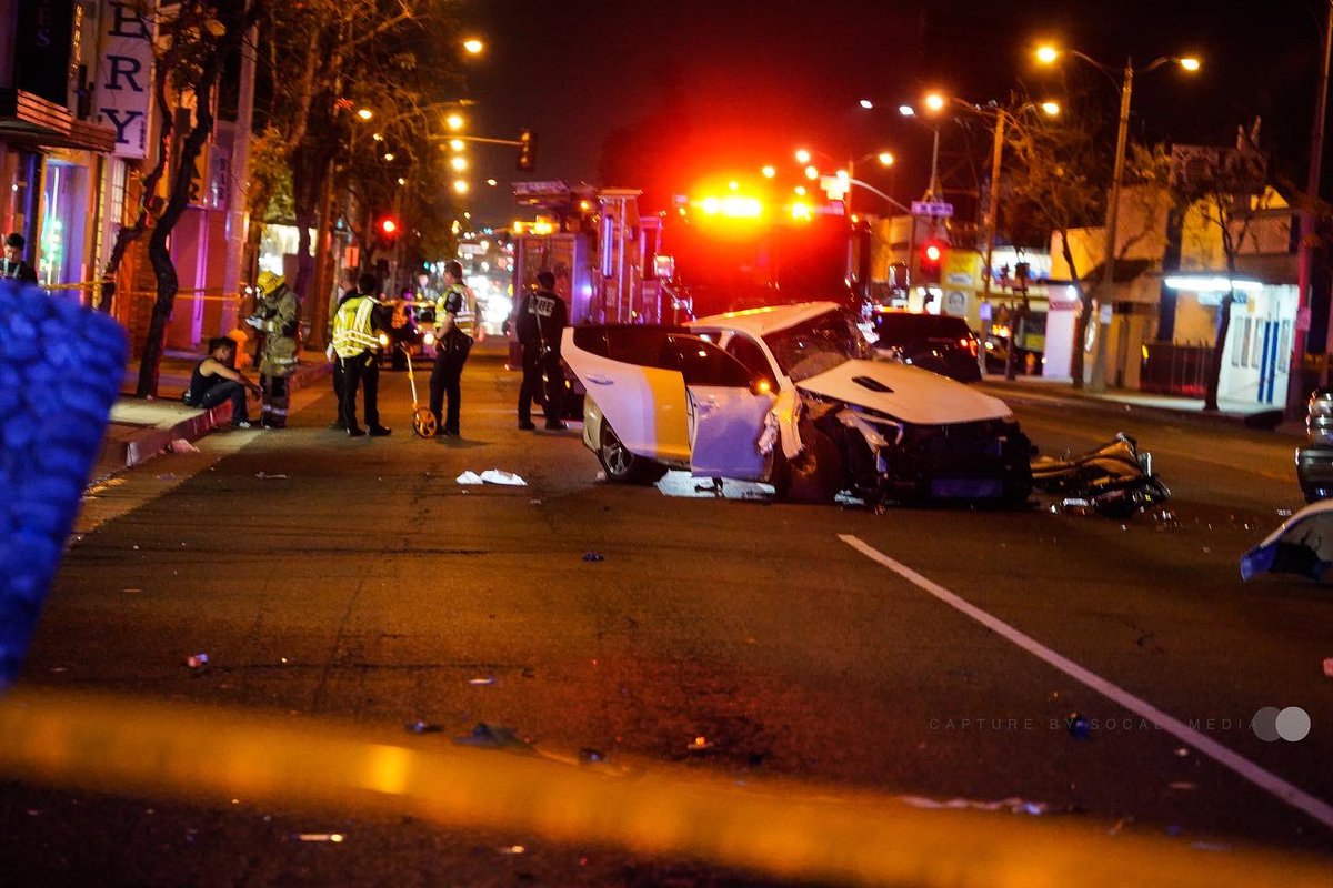 Three vehicle traffic collision on the corner of Highland Avenue and arrowhead ave .  At this time unknown how the collision occurred 