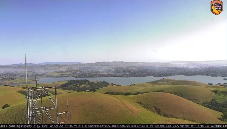 The @AlertWildfire cam has now been pointed at the WaterviewFire